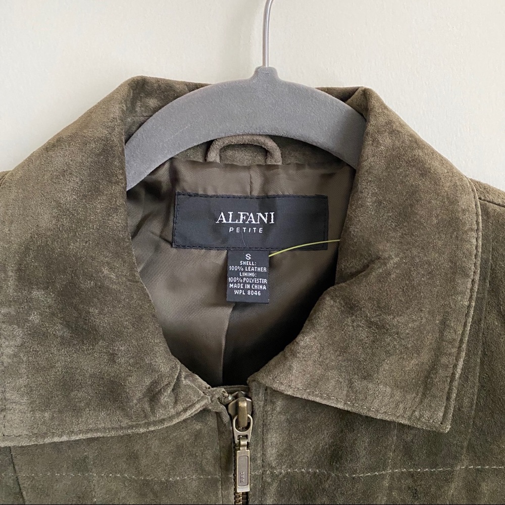 ALFANI LEATHER JACKET - Picture 4 of 4